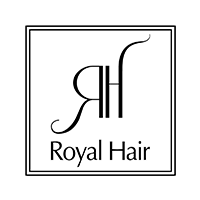 Logo salonu fryzjerskiego w Łodzi i w Warszawie Royal Hair